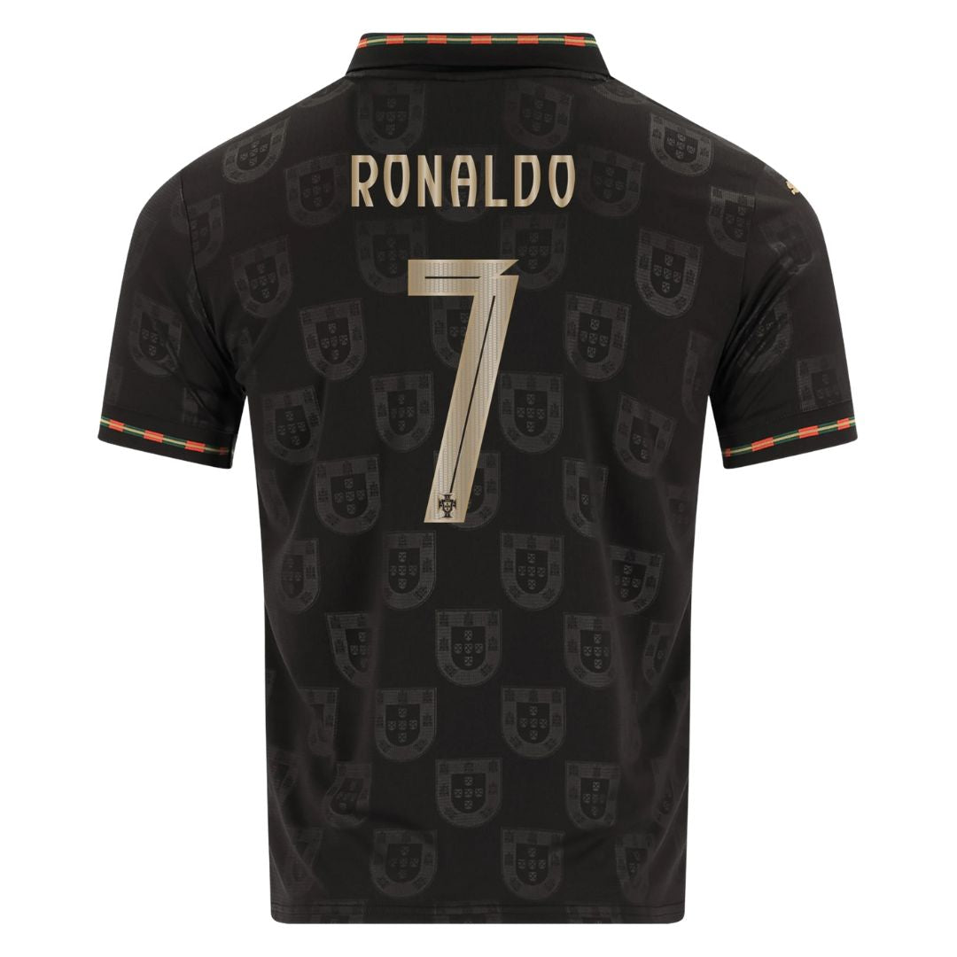 Camiseta de aficionado de Portugal para el Mundial 2026 Pantera Negra #7 Ronaldo