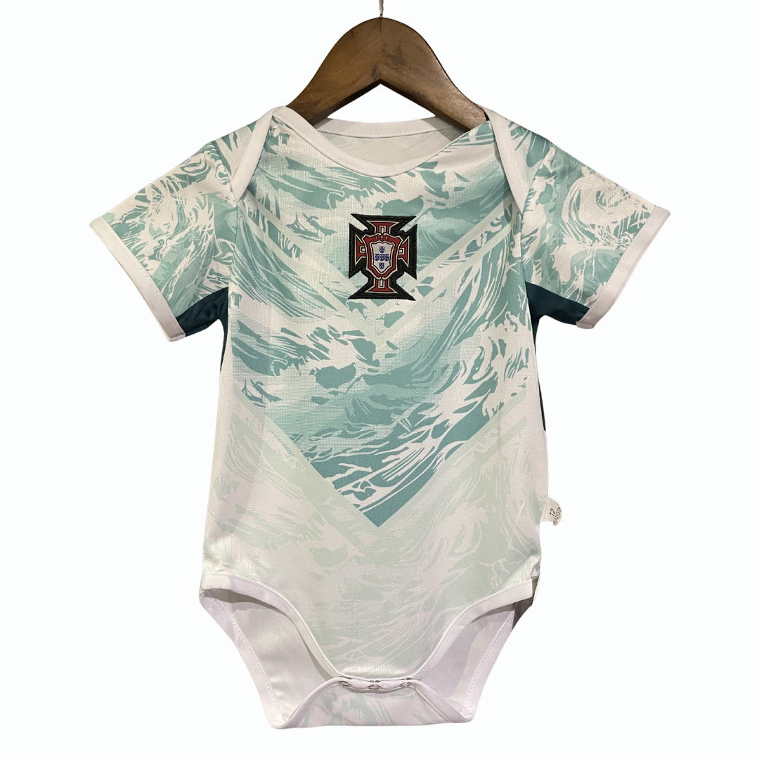 Body Bebé Portugal Visitante 2026 - Copa Mundial 2026