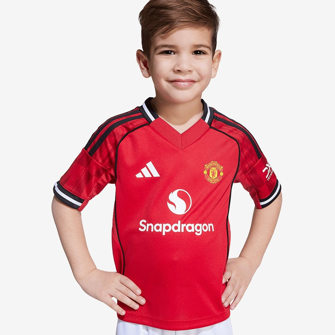 Equipación infantil Manchester United 2025/26 Fan