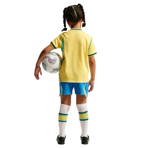 Equipación local de Brasil para el Mundial 2026 - Niños