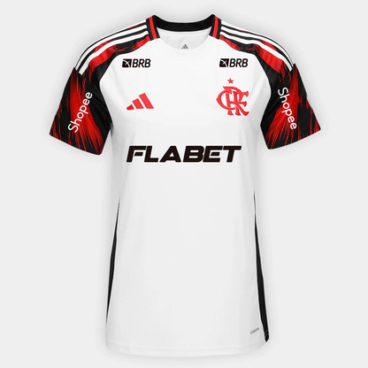 Camiseta Flamengo Femenina II 2025/26 Fan con Patrocinadores