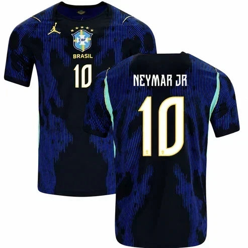 Equipación de visitante de Brasil para el Mundial 2026 II - Infantil #NEYMAR JR - 10