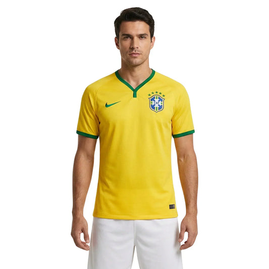 Camiseta Brasil 2014 Retro Hombre
