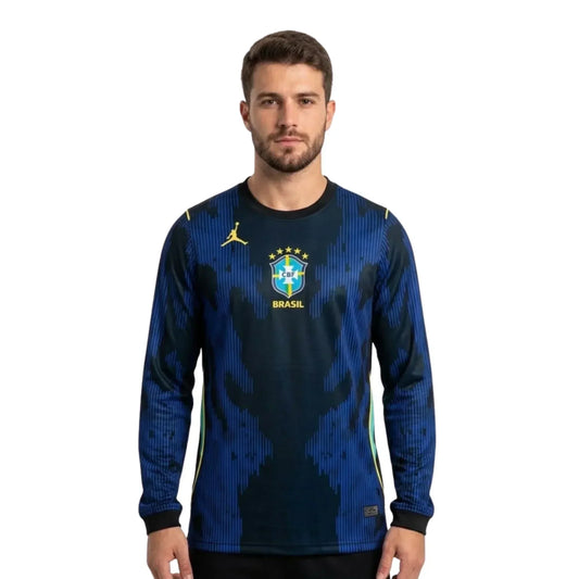 Brasil Copa del Mundo II Segunda Equipación 2026 - Manga Larga