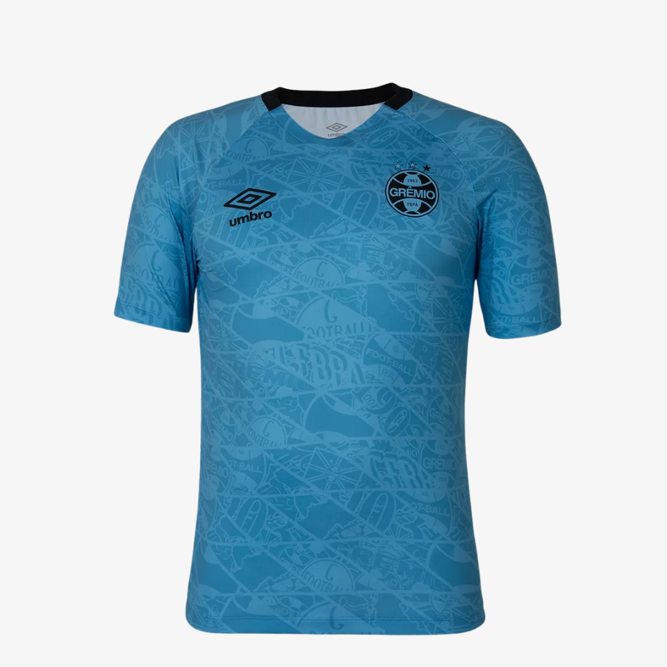 Camiseta de calentamiento Grêmio 2025/26 Fan