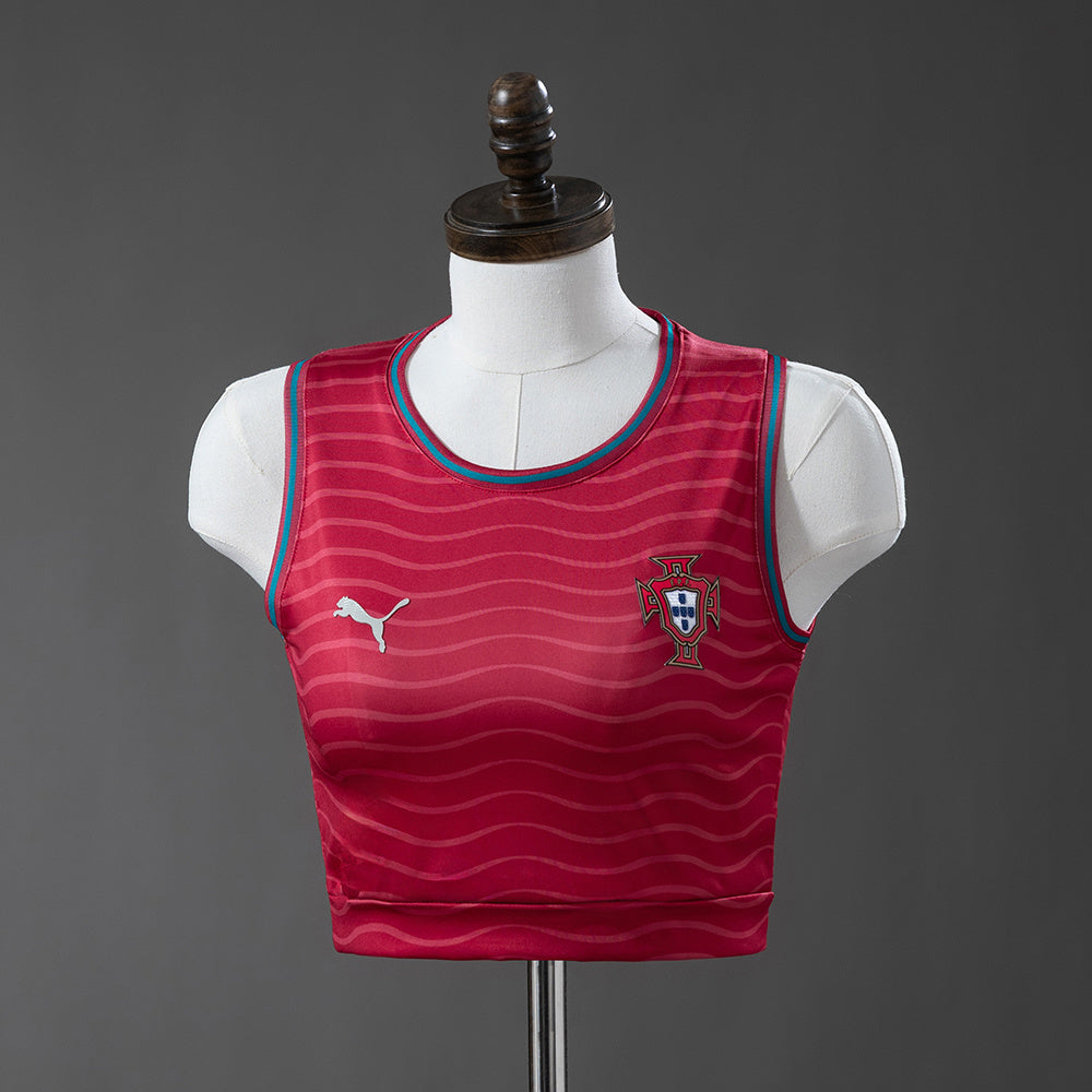 Portugal 2026 Home Mujer Chaleco Corto