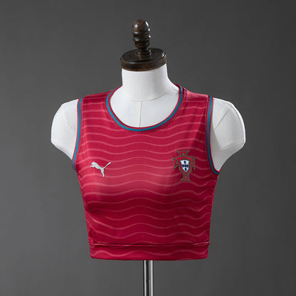 Portugal 2026 Home Mujer Chaleco Corto
