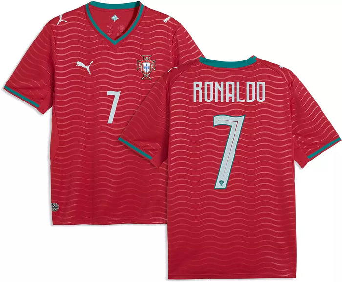 Portugal Cristiano Ronaldo #7 Mundial 2026 Local - Versión Aficionado