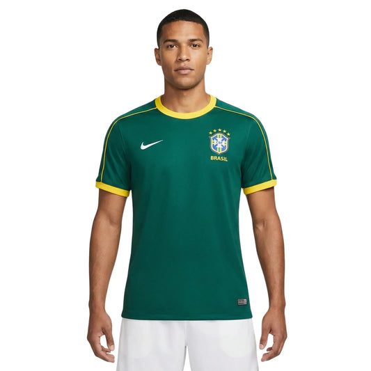 Jersey de portero retro de Brasil 1998 para hombre