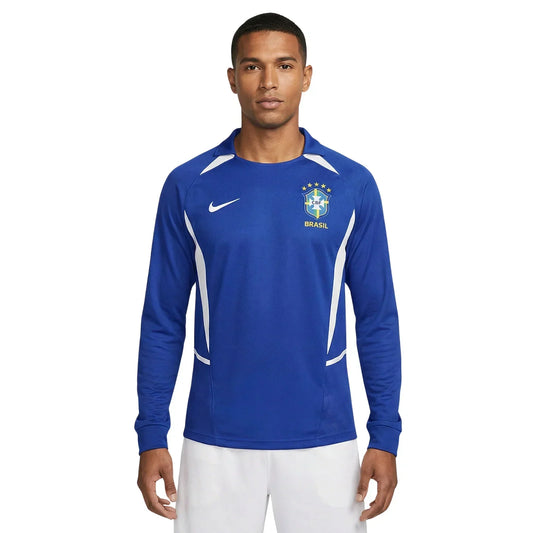 Camiseta Brasil Retro 2002 Manga Larga Fan