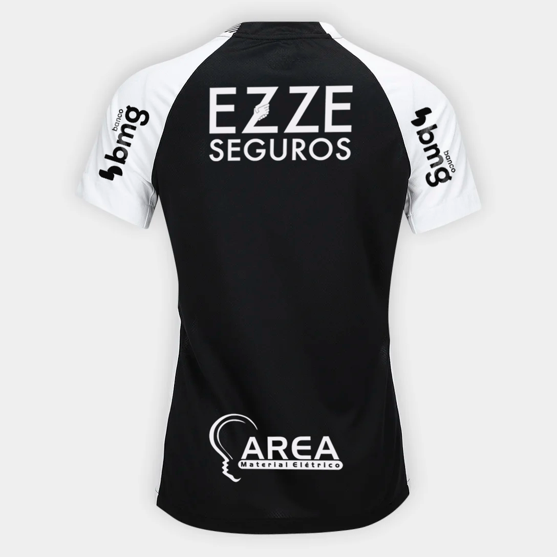 Camiseta de mujer Corinthians 2025/26 II Fan con patrocinadores