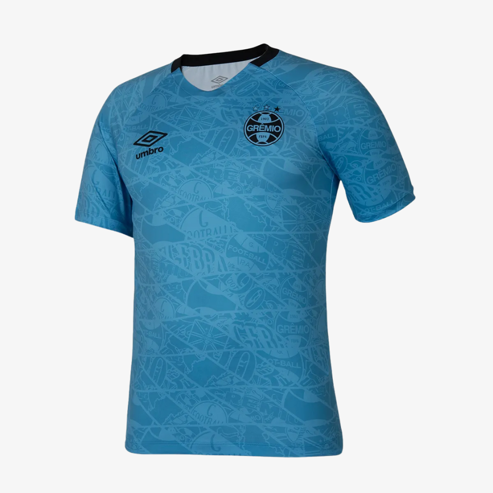 Camiseta de calentamiento Grêmio 2025/26 Fan