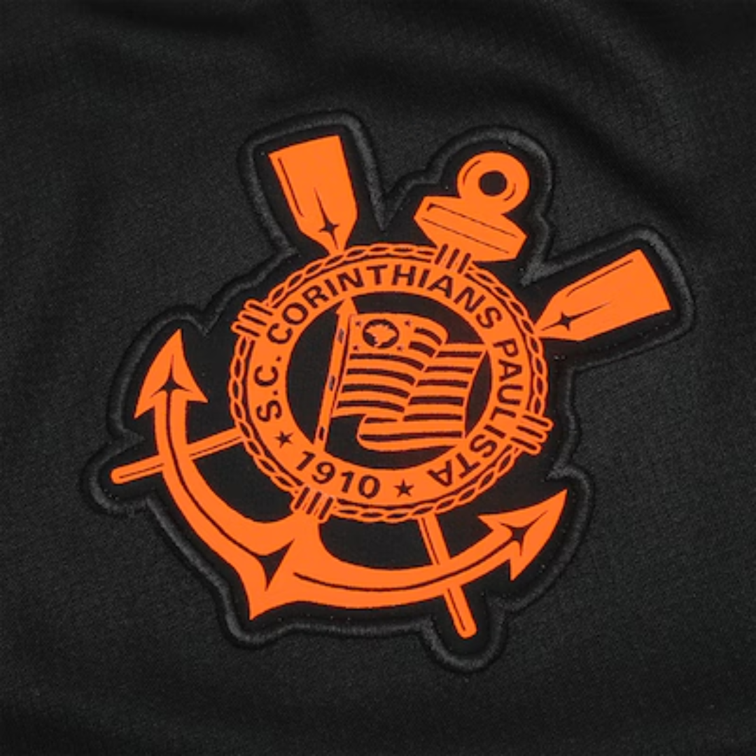 Camiseta de mujer Corinthians 2025/26 III de aficionado con patrocinadores