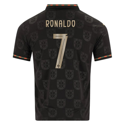 Camiseta de aficionado de Portugal para el Mundial 2026 Pantera Negra #7 Ronaldo