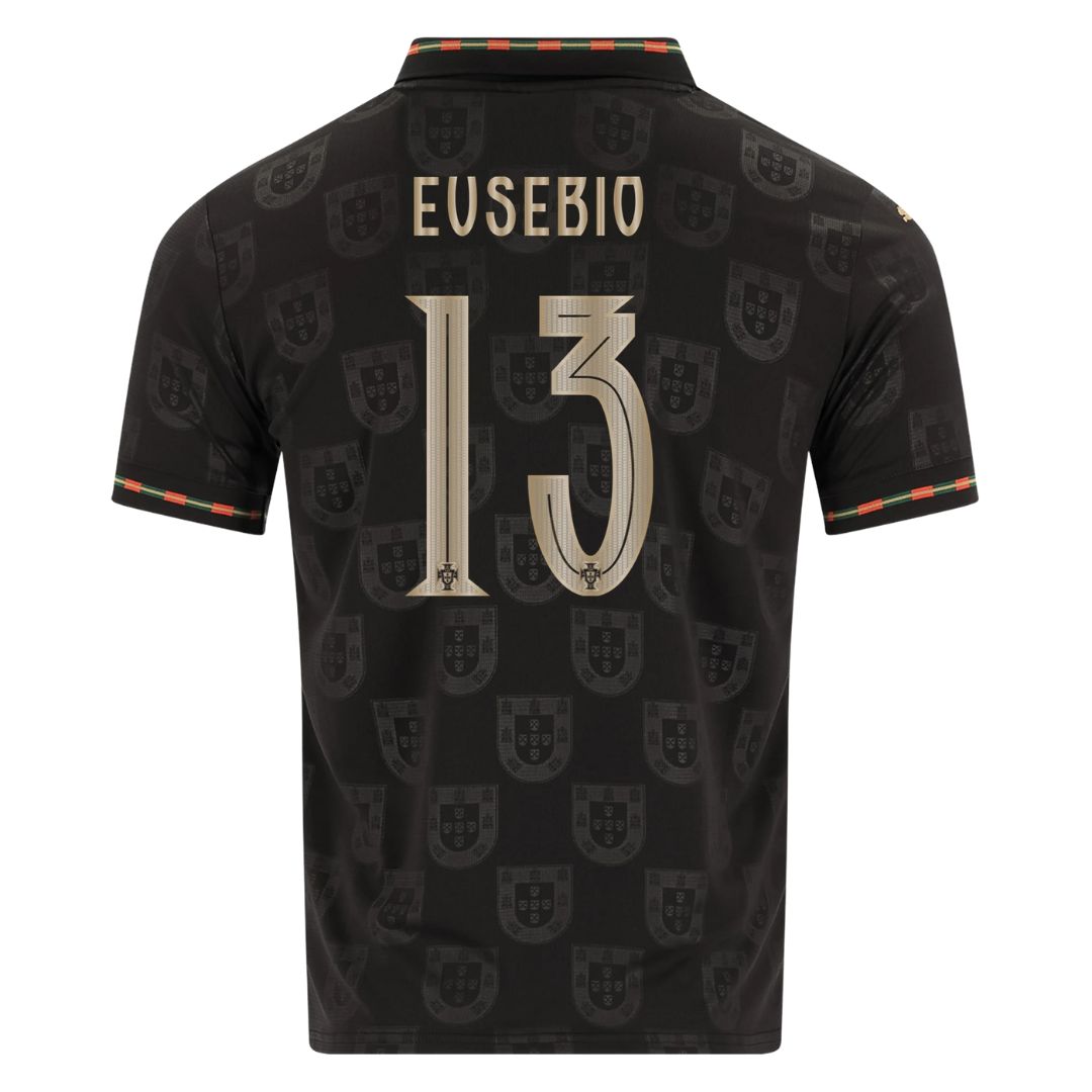 Portugal World Cup Fan Jersey Black Panther 2026 #13 Eusebio