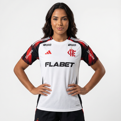 Camiseta Flamengo Femenina II 2025/26 Fan con Patrocinadores