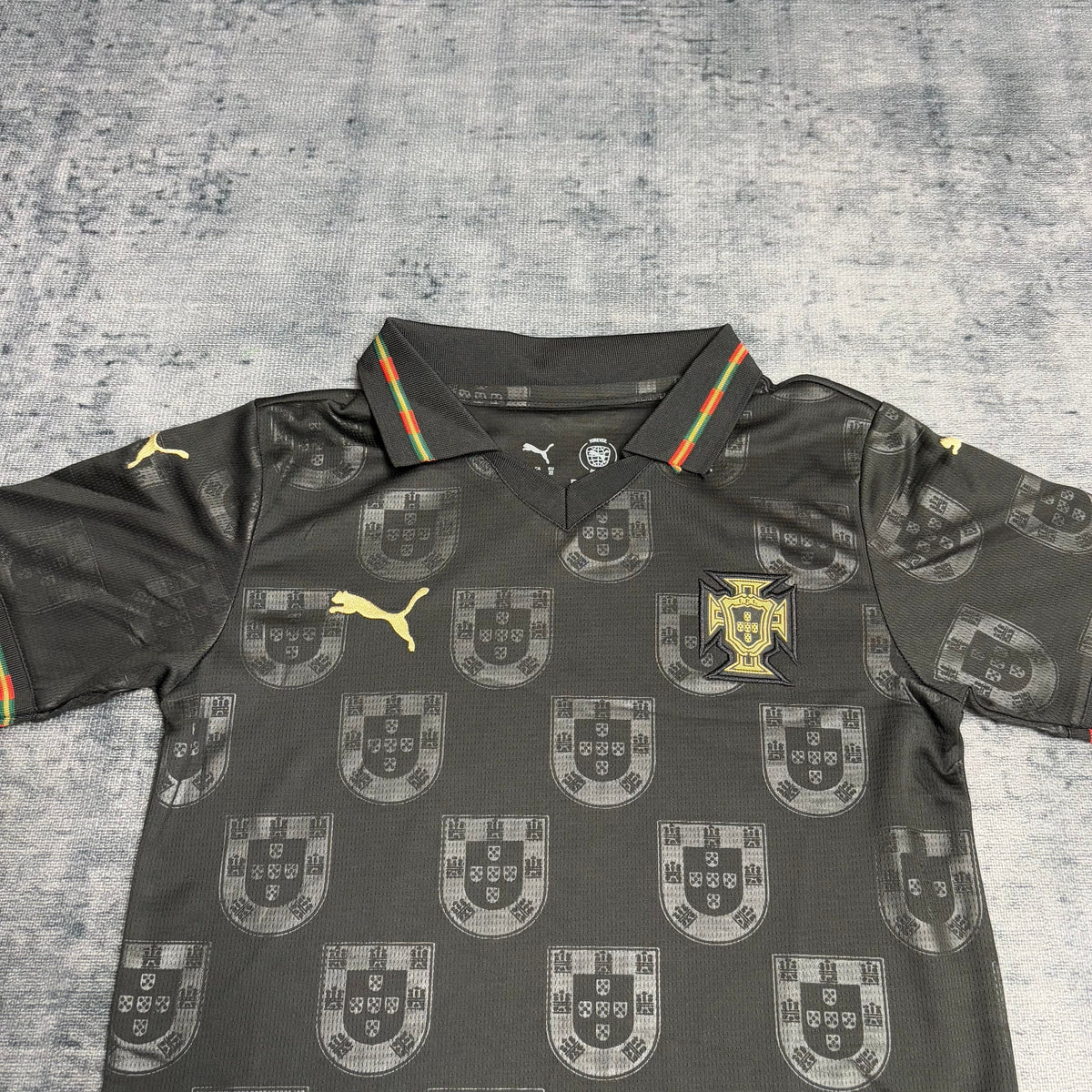 Portugal Pantera Negra 2026 Kit Kids Ronaldo #7