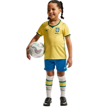 Equipación local de Brasil para el Mundial 2026 - Niños