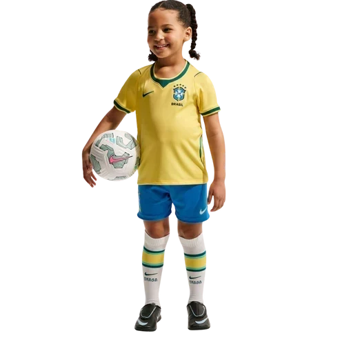 Equipación local de Brasil para el Mundial 2026 - Niños