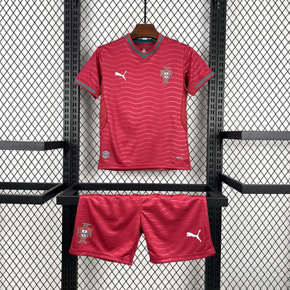 Portugal 2026 Equipación de la Copa Mundial 2026 de Local para Niños