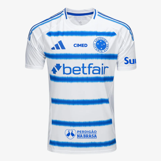 Camiseta del Cruzeiro 2025/26 II Fan con patrocinadores