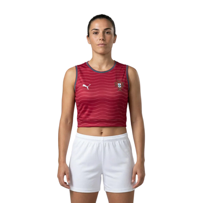 Portugal 2026 Home Mujer Chaleco Corto