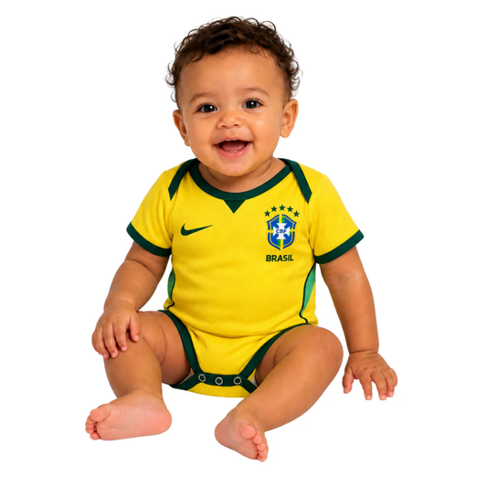 Brasil 26/27 I Local Copa del Mundo - Body para bebé