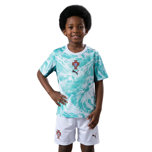 Equipación de niño de Portugal para la Copa Mundial II 2026 (segunda equipación)