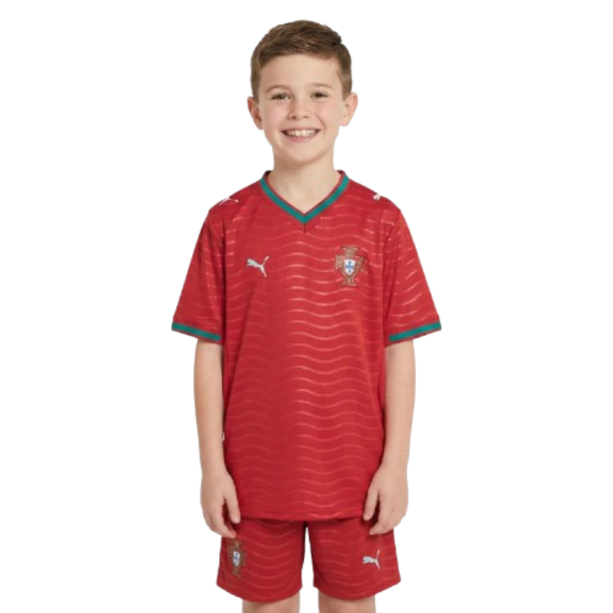 Portugal 2026 Equipación de la Copa Mundial 2026 de Local para Niños