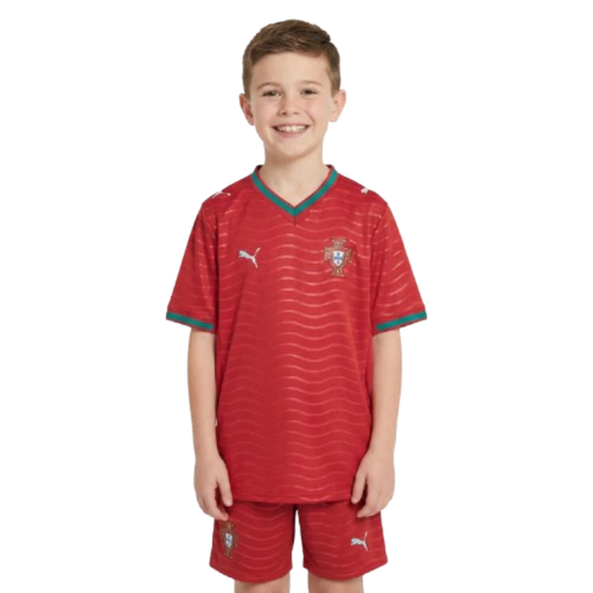 Portugal 2026 Equipación de la Copa Mundial 2026 de Local para Niños