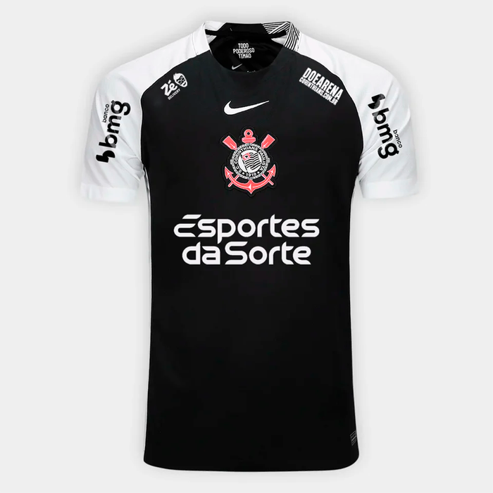 Jersey Corinthians 2025/26 II de aficionado con patrocinadores