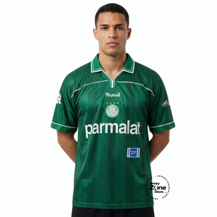 Camiseta retro del Palmeiras 1999 de local "Marcos"