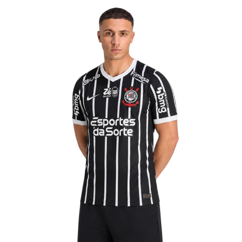 Camiseta del Jersey Corinthians 2026/27 para aficionado con patrocinadores