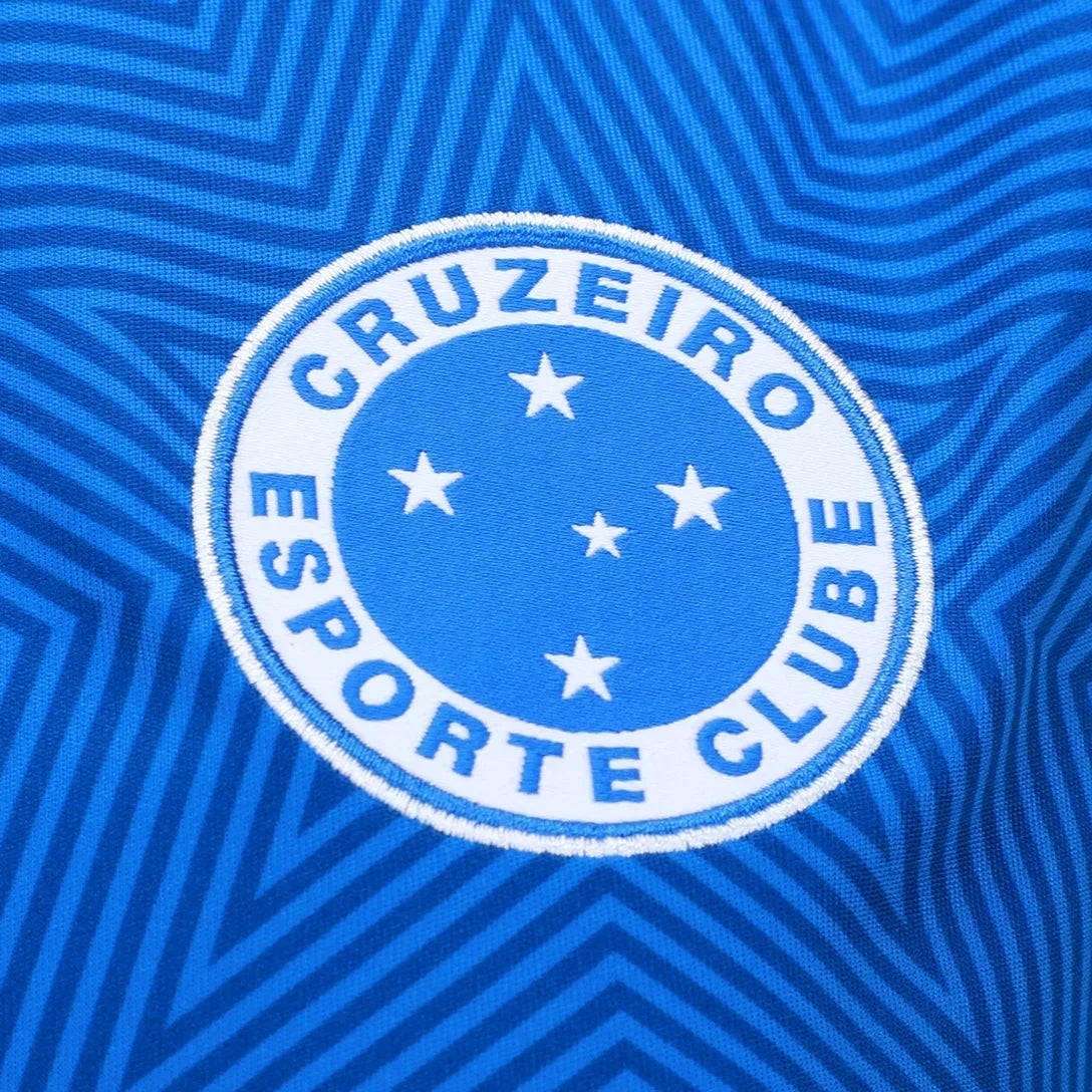 Camiseta Cruzeiro Femenina 2025/26 I Fan con Patrocinadores