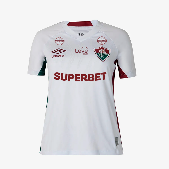 Camiseta Fluminense Femenina 2025/26 II Fan con Patrocinadores