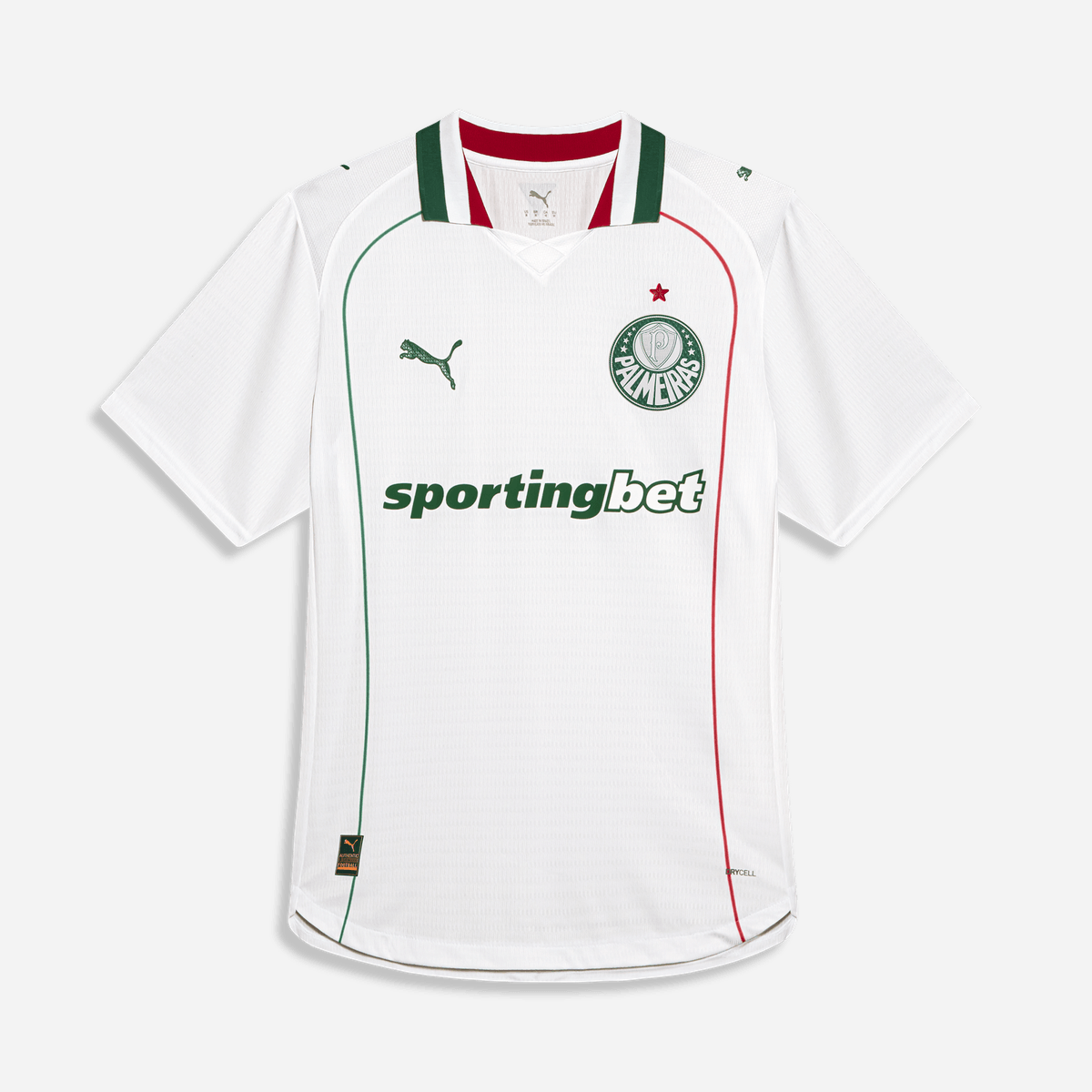 Camiseta de visitante Palmeiras 2026/27 versión jugador