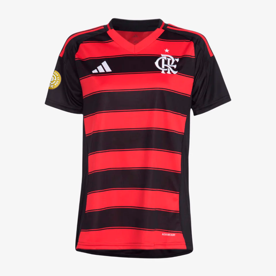 Camiseta Flamengo Femenina 2025/26 I Fan