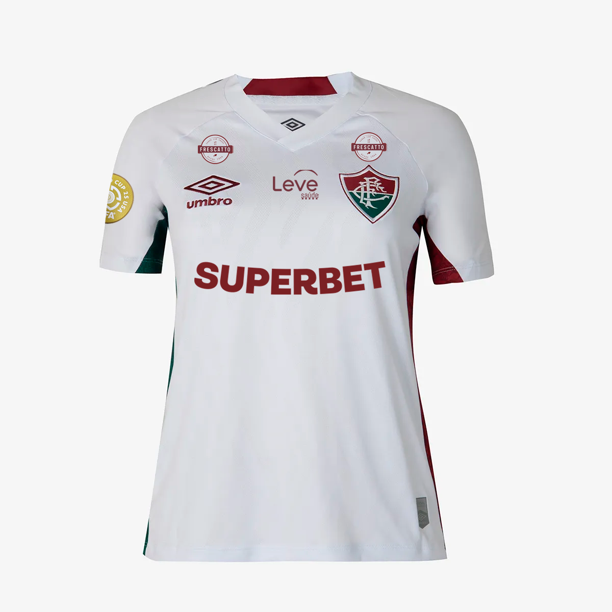 Camiseta Fluminense Femenina 2025/26 II Fan con Patrocinadores