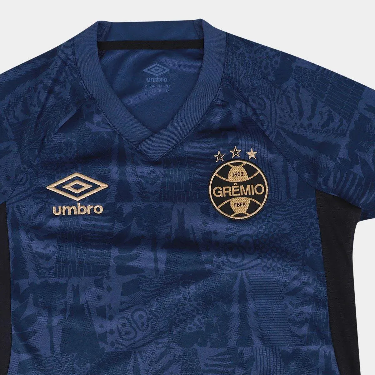 Camiseta Grêmio Femenina III 2025/26 Fan