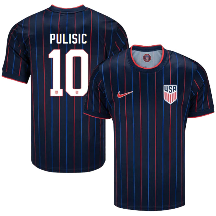Estados Unidos USA Visitante 2025/26 - Pulisic #10 Versión Aficionado