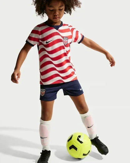 Camiseta de local de Estados Unidos USA para niños de la Copa Mundial 2026