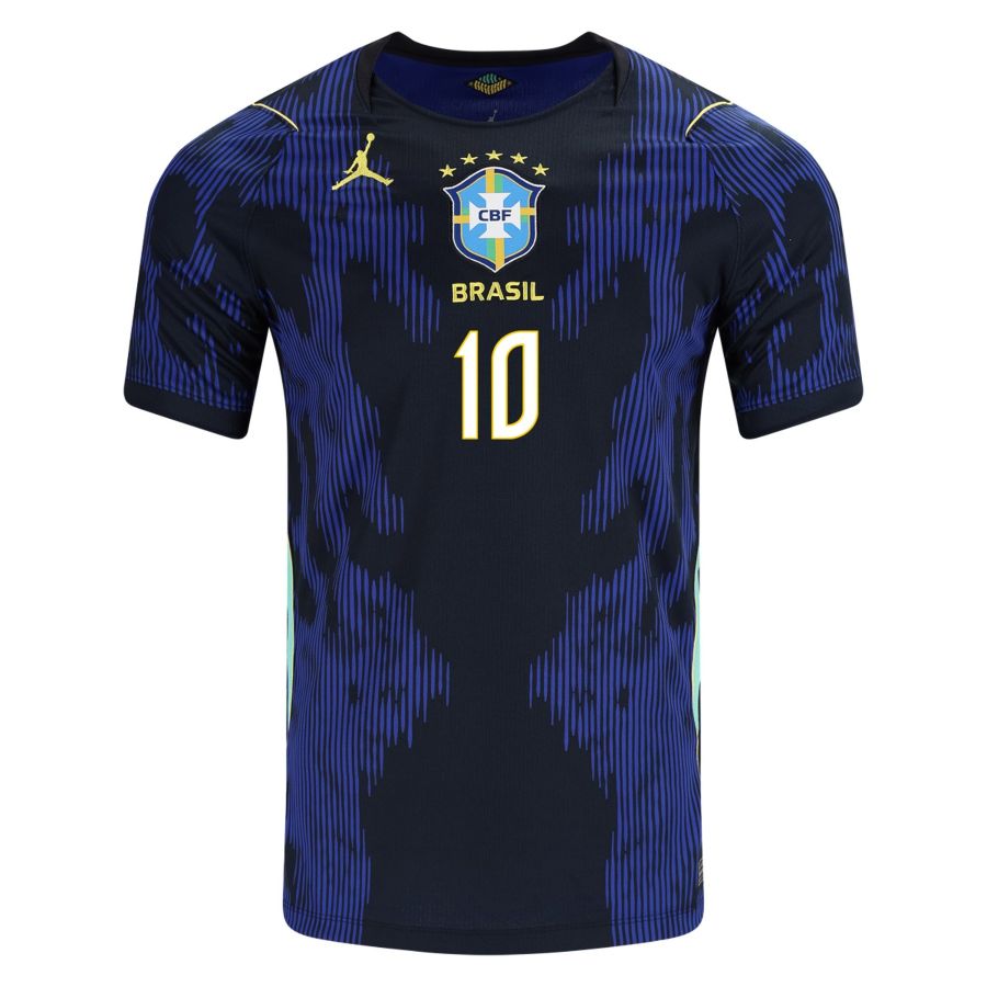 Equipación de visitante de Brasil para el Mundial 2026 II - Infantil #NEYMAR JR - 10