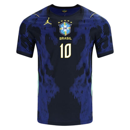 Equipación de visitante de Brasil para el Mundial 2026 II - Infantil #NEYMAR JR - 10