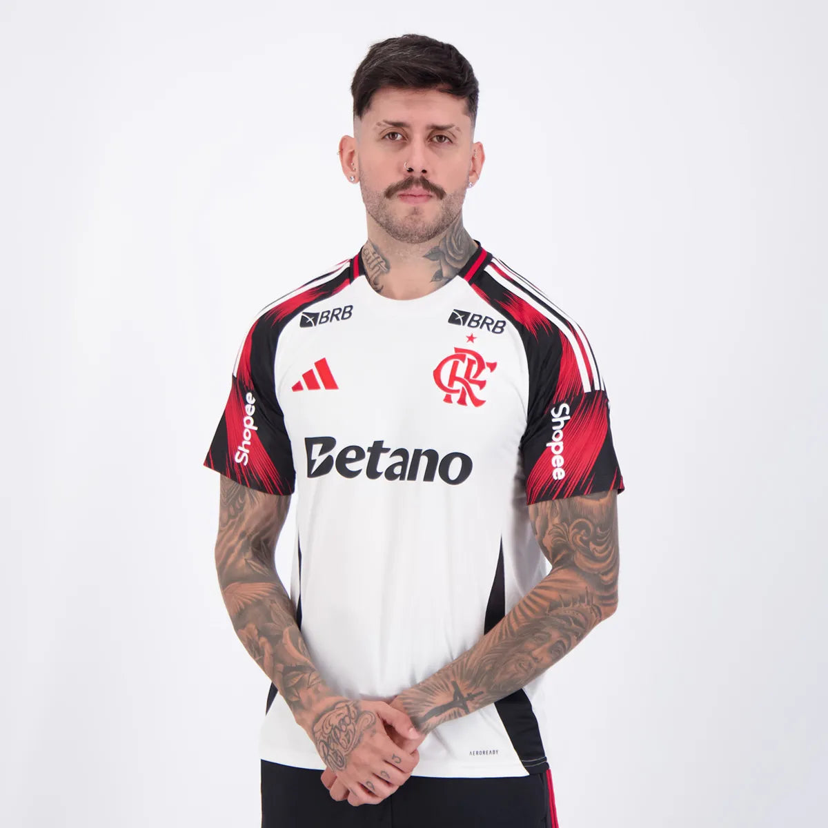 Camiseta del Flamengo 2025/26 II Fan con patrocinadores