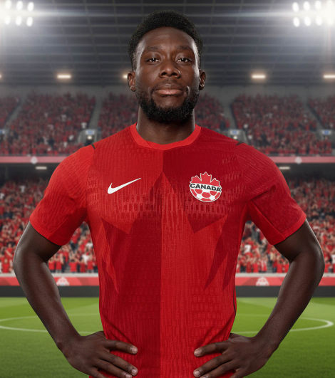 Jersey de jugador de Canadá para la Copa Mundial 2026