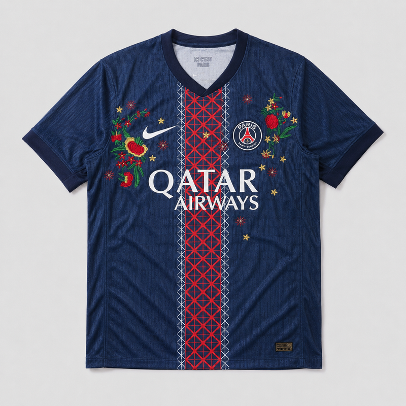 Player Version Embroidered Home Jersey 25/26