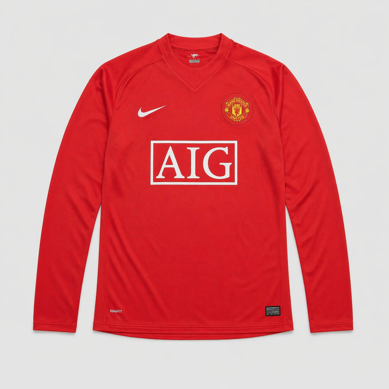 Retro Home Long Sleeve Jersey 2007/08