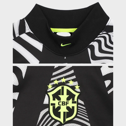 Camiseta de portero de la selección brasileña de manga larga 2026/27 para aficionado