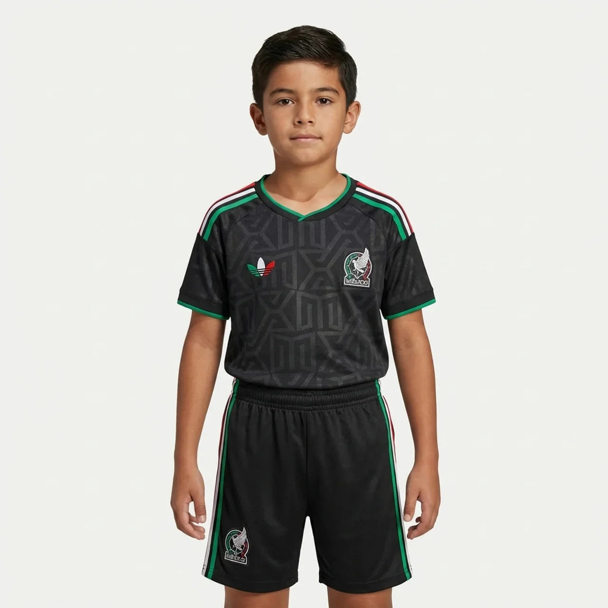 Kit de niño México Copa Mundial 2026 III Tercer uniforme de aficionado