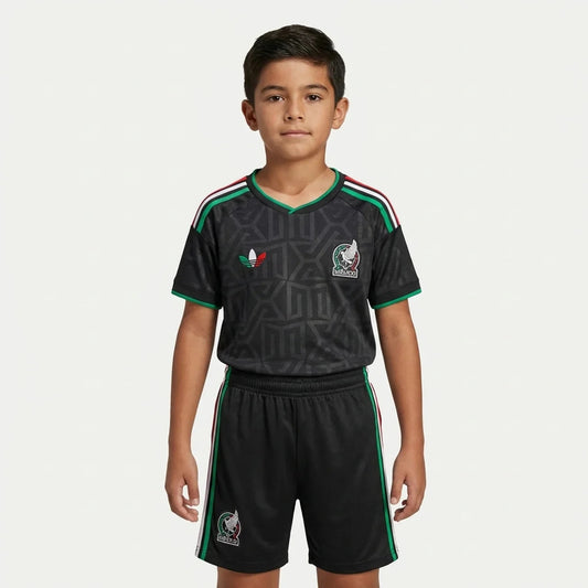 Kit de niño México Copa Mundial 2026 III Tercer uniforme de aficionado